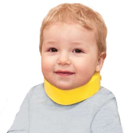 Бандаж КРЕЙТ для шейного отдела для новорожденных F-301 р1 желтый