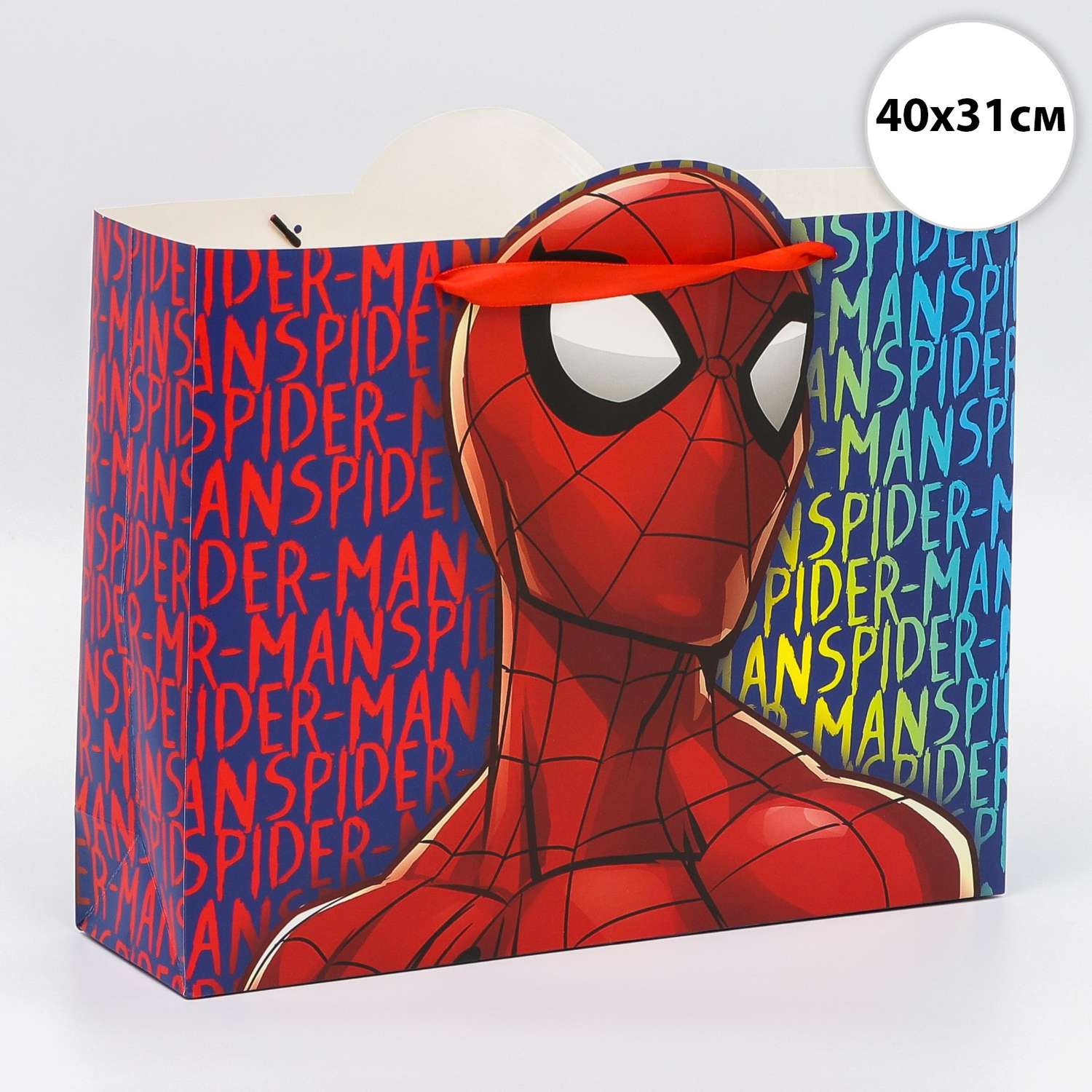 Пакет подарочный MARVEL «Spider-man» Человек-паук - фото 2