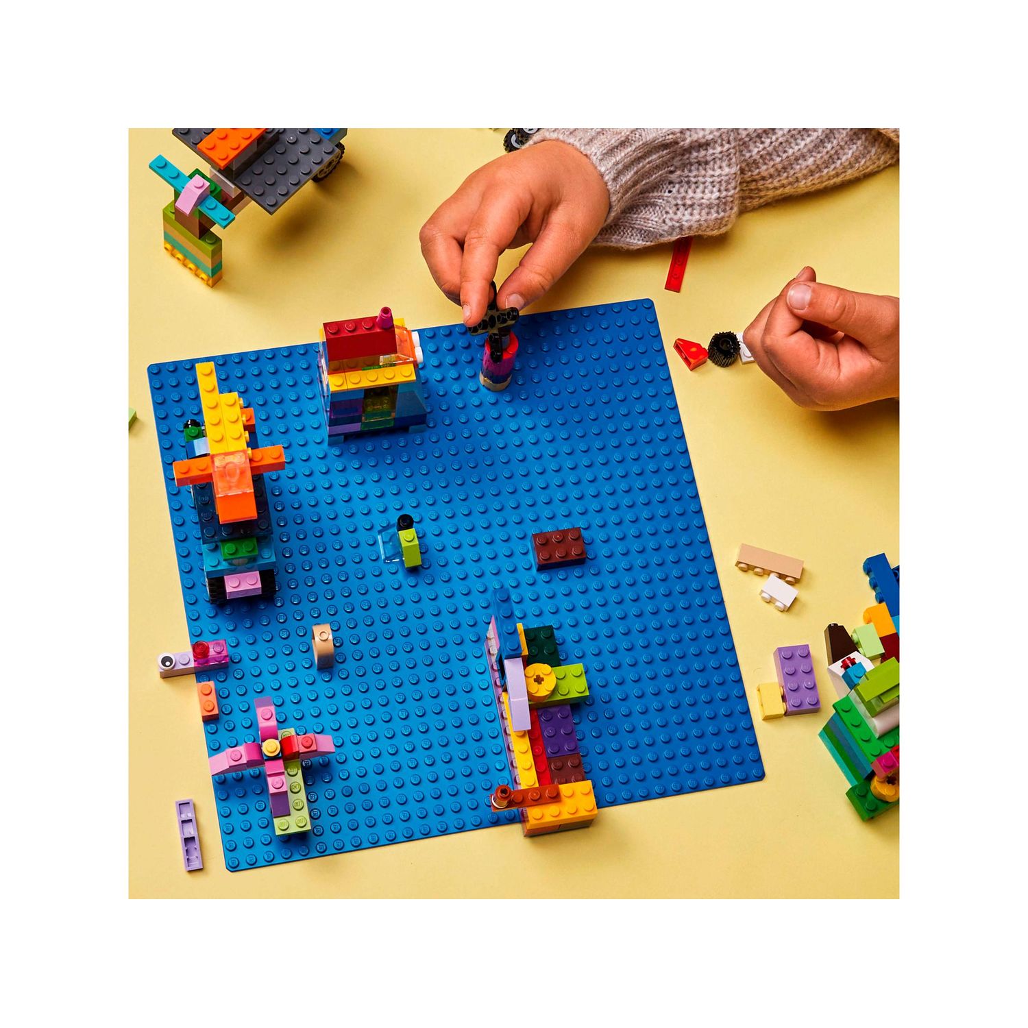Конструктор LEGO Classic Базовая пластина Синяя 11025 - фото 5