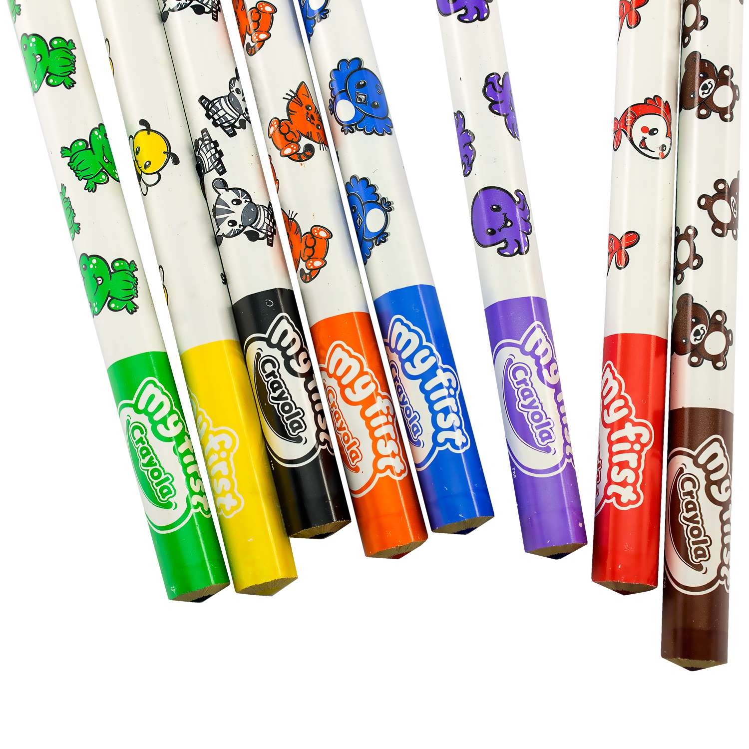 Набор карандашей Crayola толстых для малышей 8 цв - фото 2
