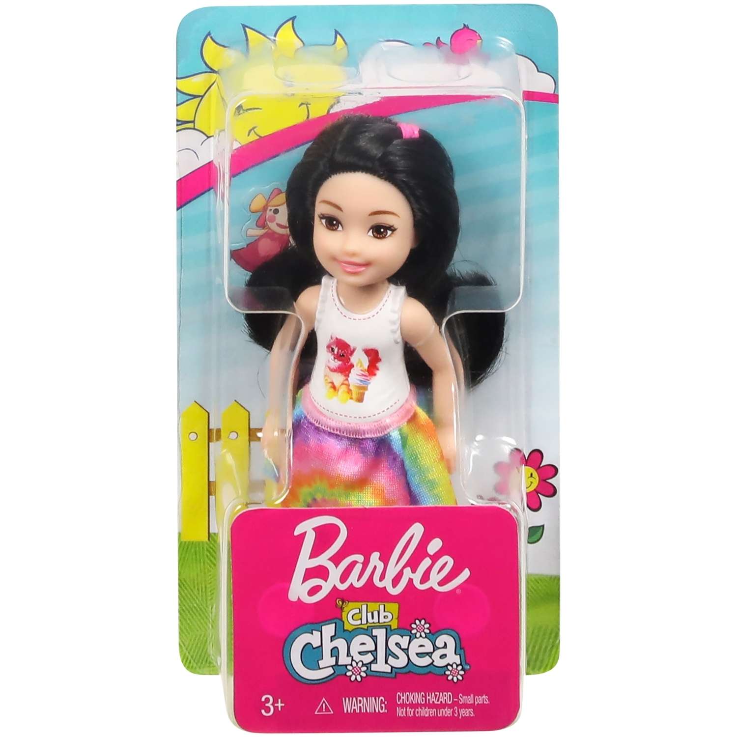 Кукла Barbie Челси Шатенка в топе с котенком FXG77 DWJ33 - фото 2