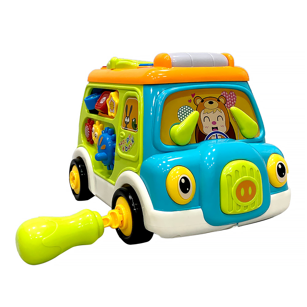 Развивающий игровой центр EVERFLO Baby bus HS0422943 - фото 10