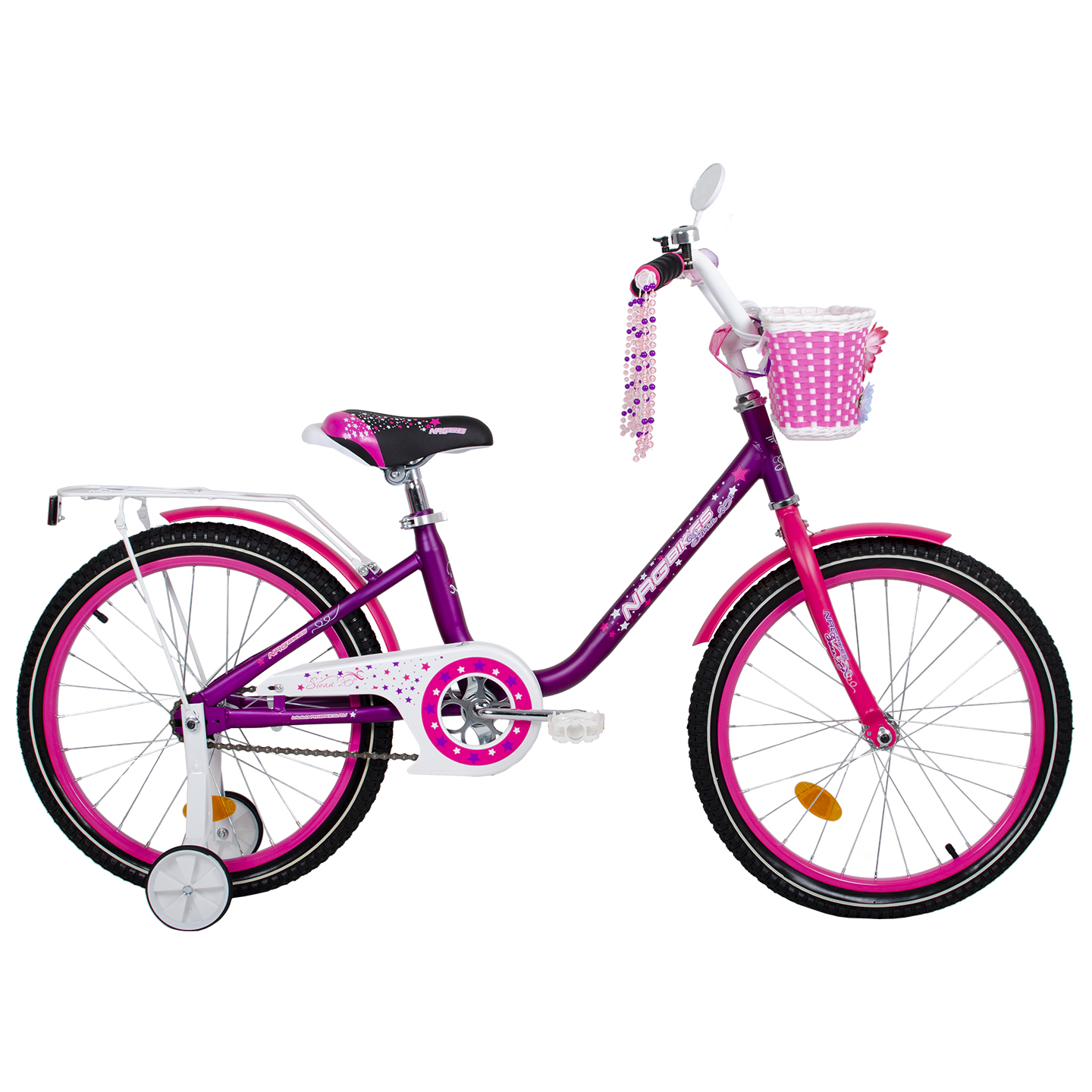 Велосипед NRG BIKES Swan 20 pink-white - фото 8