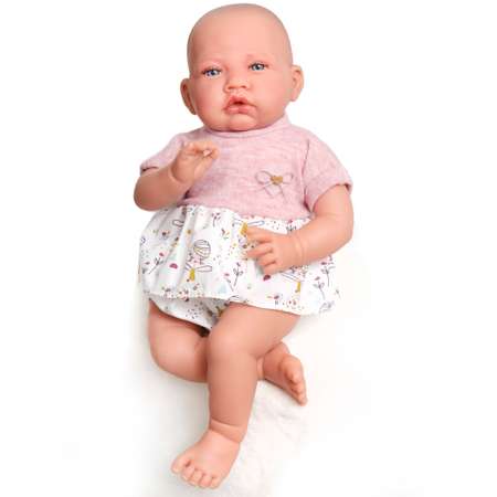 Кукла Antonio Juan Реборн Валерия на подушке 42 см мягконабивная 33224