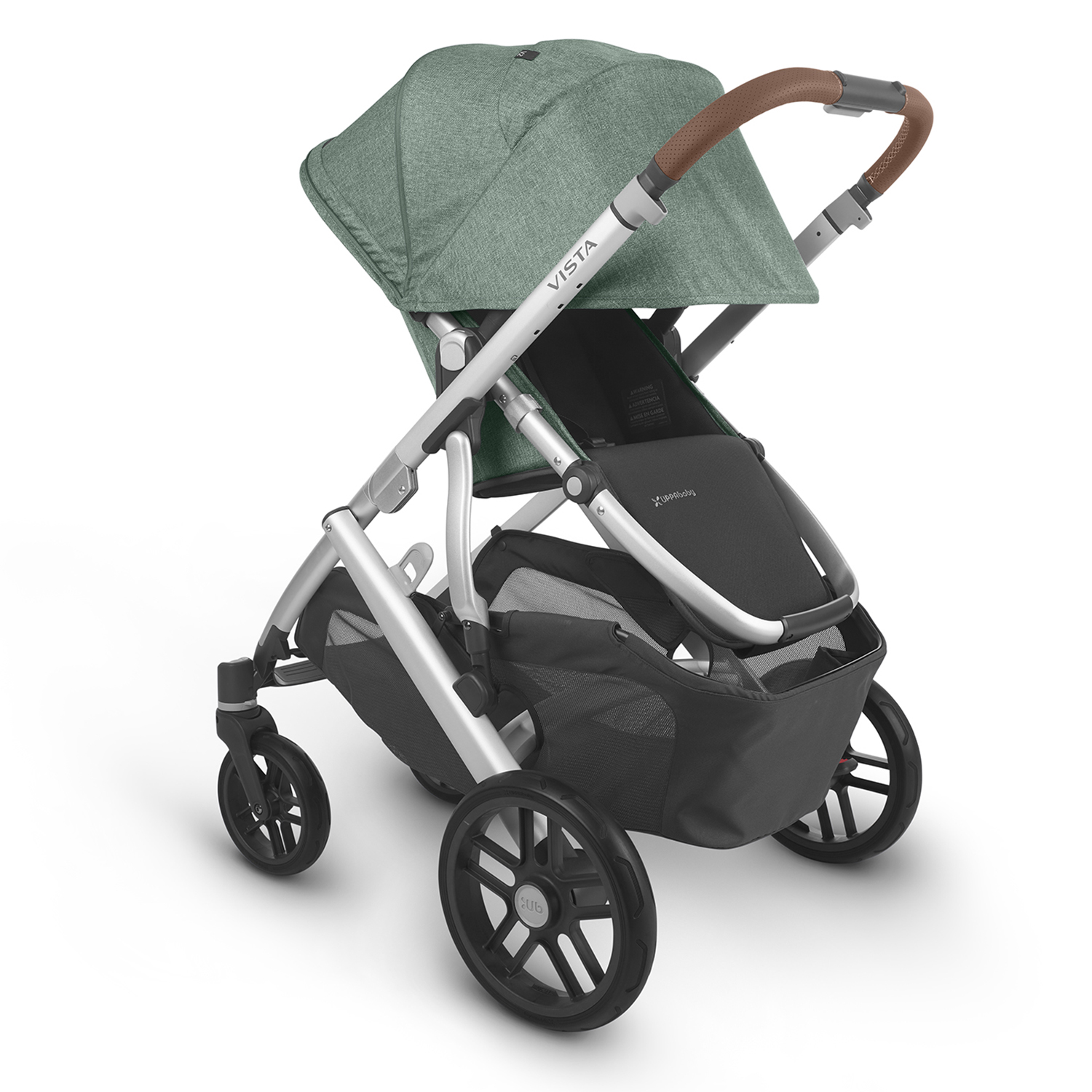 Коляска 2в1 UPPAbaby Vista V2 Emmett Зеленый меланж - фото 4