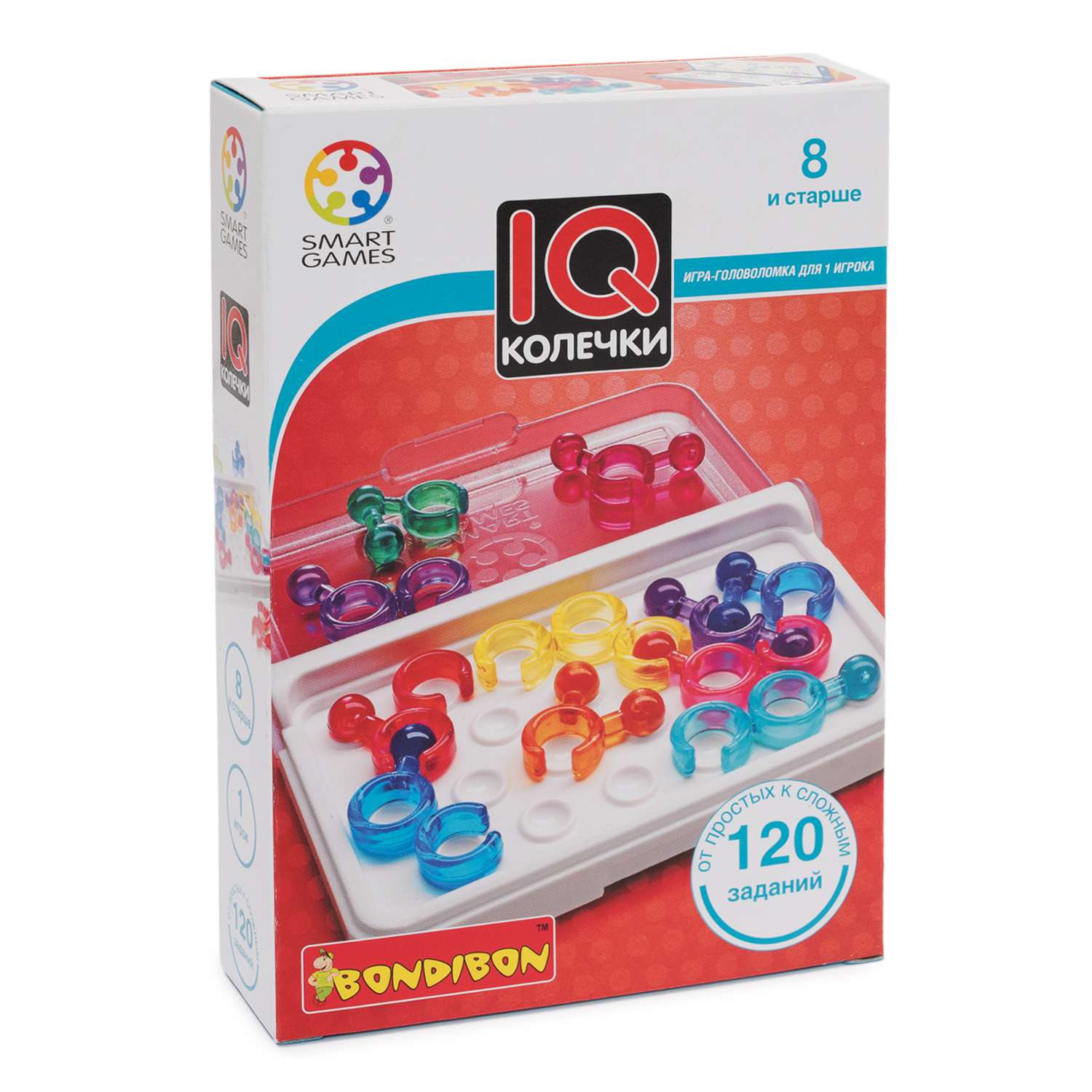 Игра настольная Bondibon IQ-Колечки ВВ0949 - фото 1