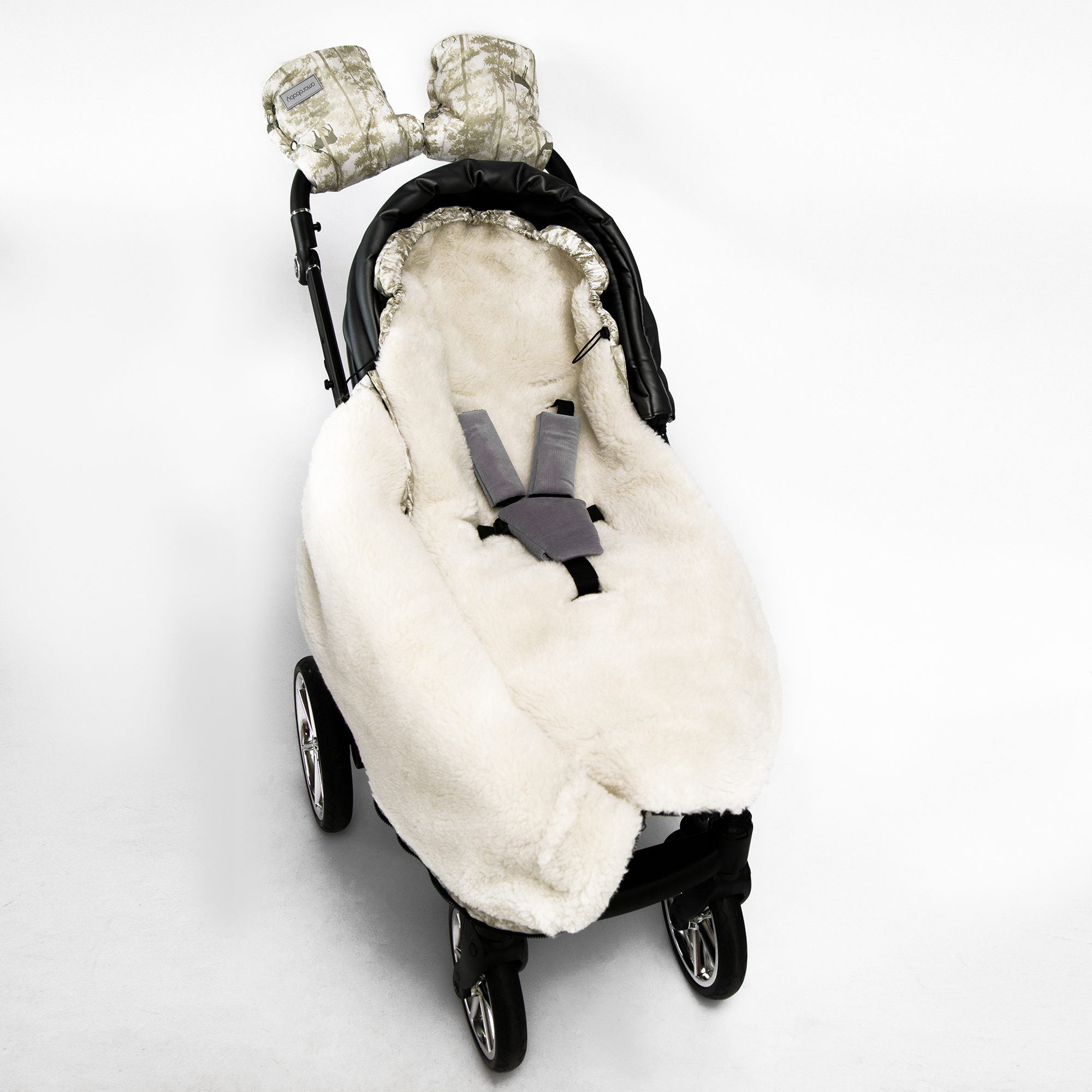 Конверт Amarobaby Snowy Baby Олени Бежевый AMARO-6102-OL - фото 7