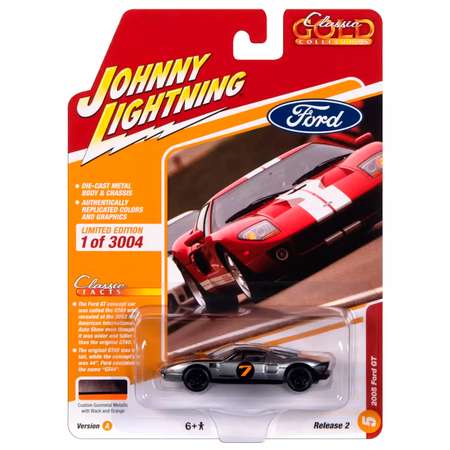Автомобиль Johnny Lightning 1:64 серый