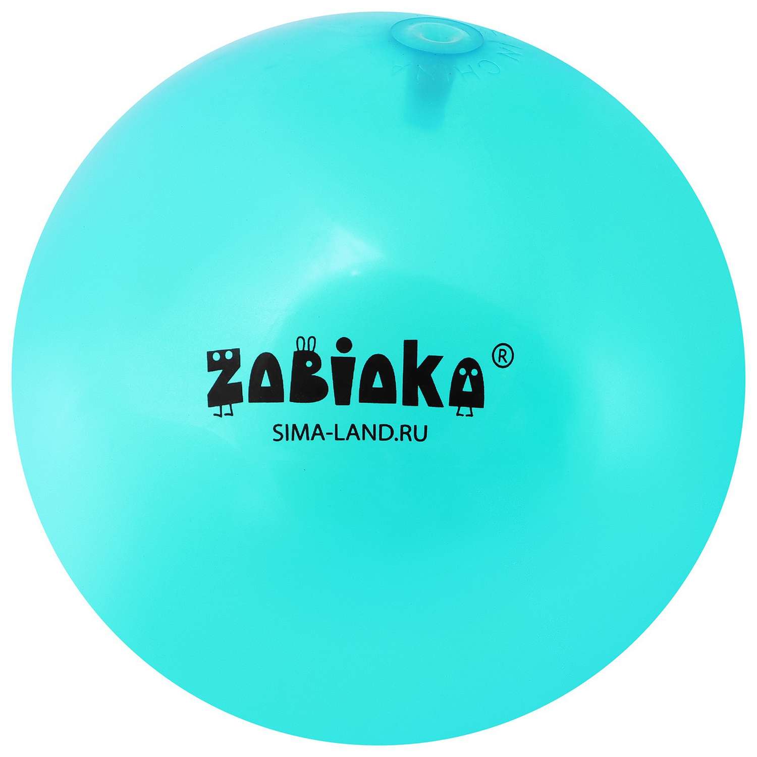 Мяч Zabiaka детский «Осьминожка» 22 см 60 г цвет бирюзовый - фото 7