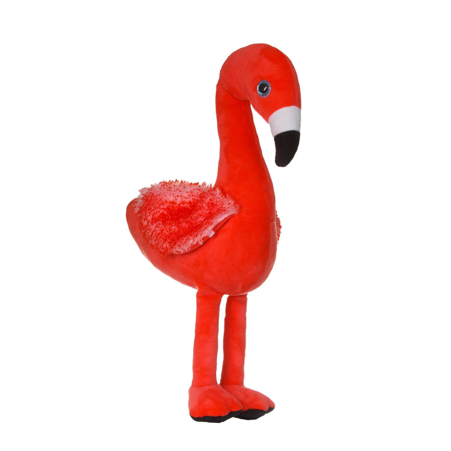 Мягкая игрушка МАЛЬВИНА Фламинго / коралловый / 45 см - фото 1
