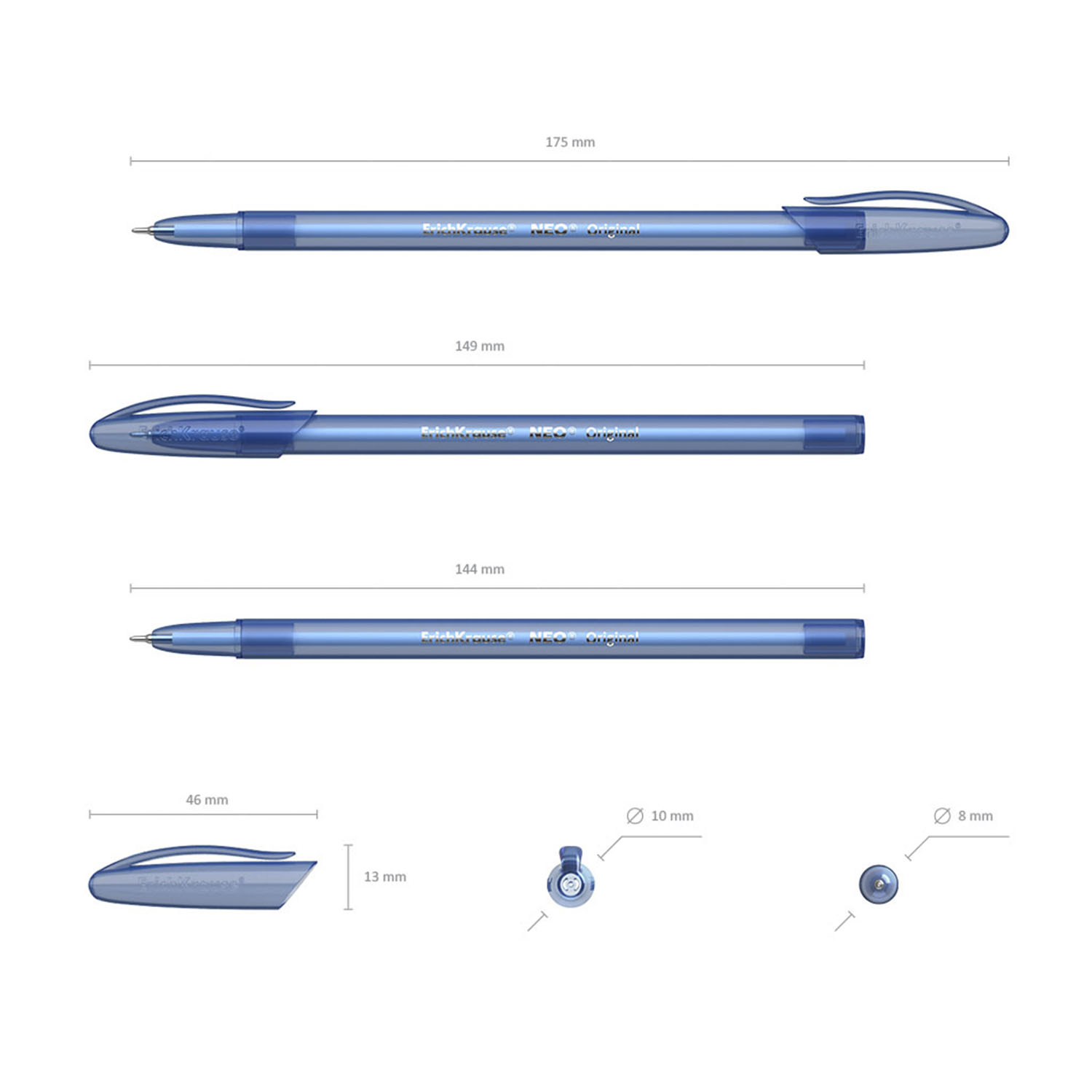 Ручка шариковая ErichKrause Neo Original 47509 - фото 6