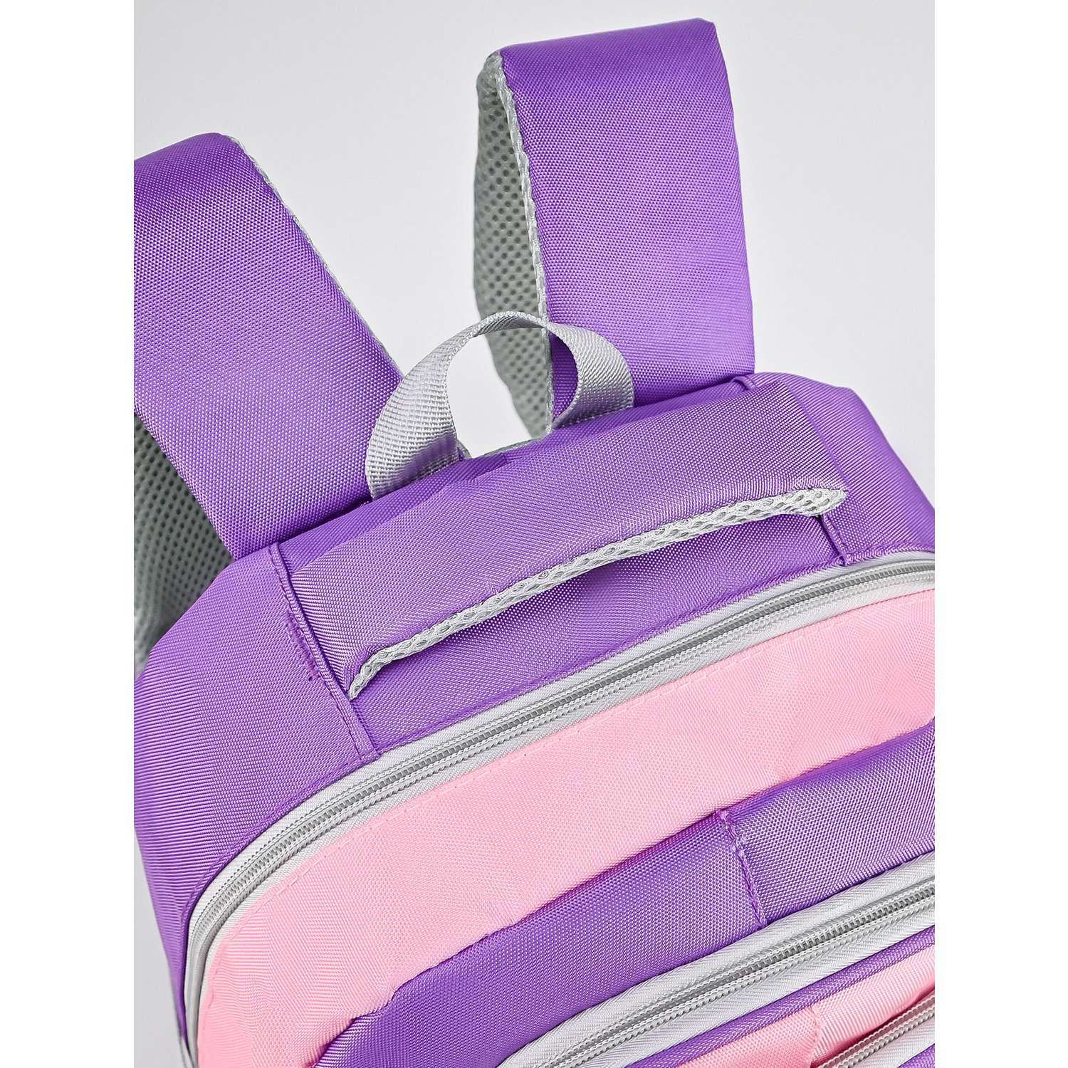 Рюкзак школьный Evoline большой сиреневый розовый EVOS-316 - фото 3