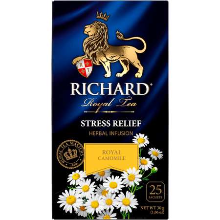 Чайный напиток Richard Royal Camomile Stress Relief 25 пакетиков