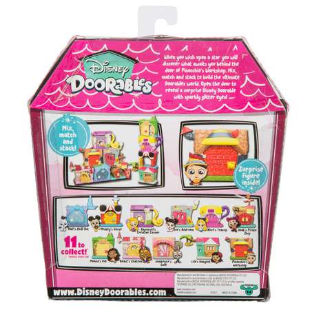 Мини-набор игровой Disney Doorables Пиноккио с 2 фигурками (Сюрприз) 69413