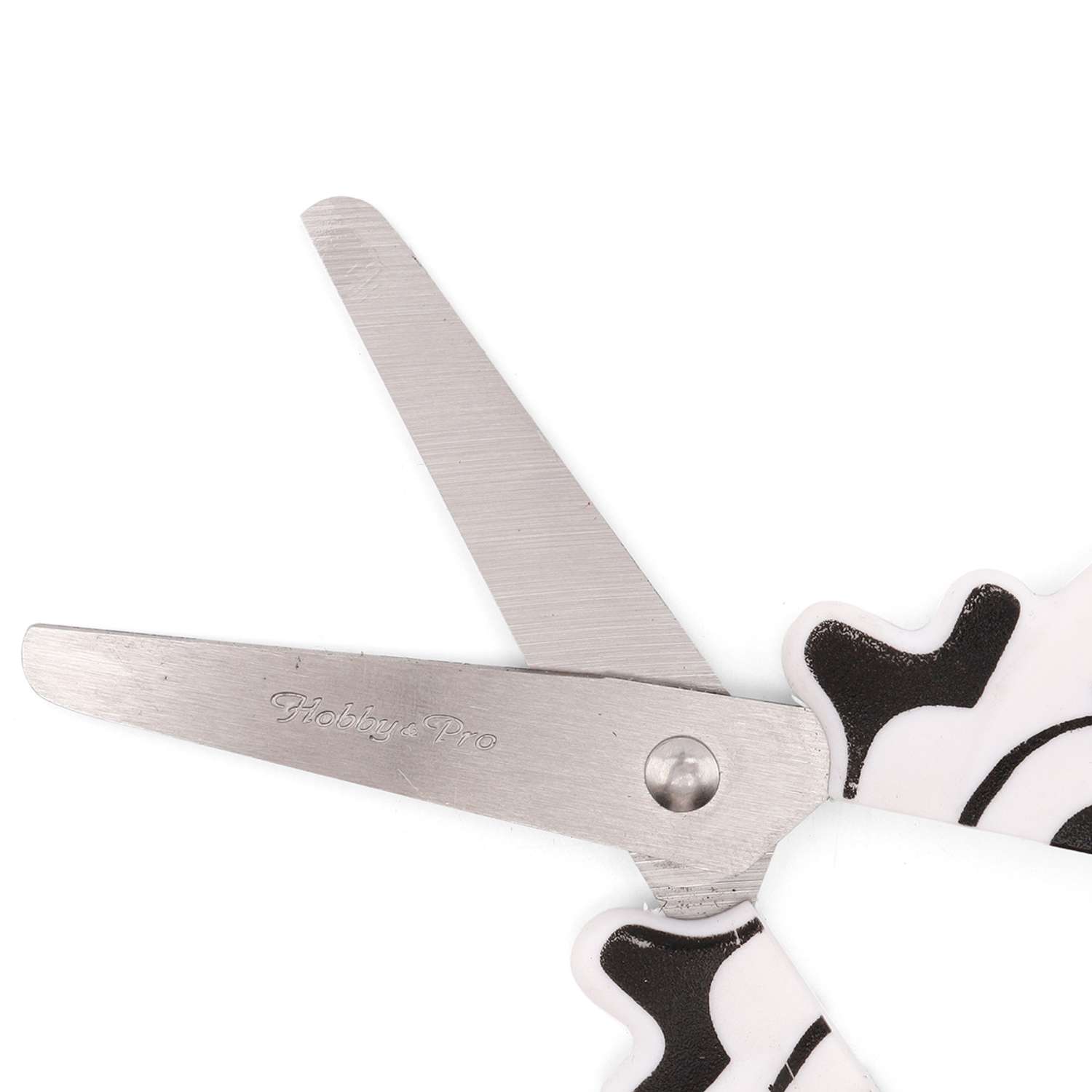 Ножницы Hobby Pro безопасные из нержавеющей стали Панда 13 см - фото 2
