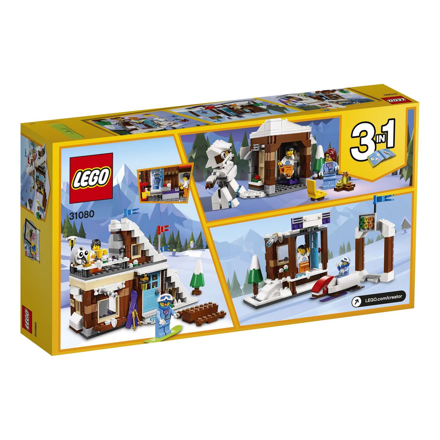 Конструктор LEGO Зимние каникулы (модульная сборка) Creator (31080) - фото 3