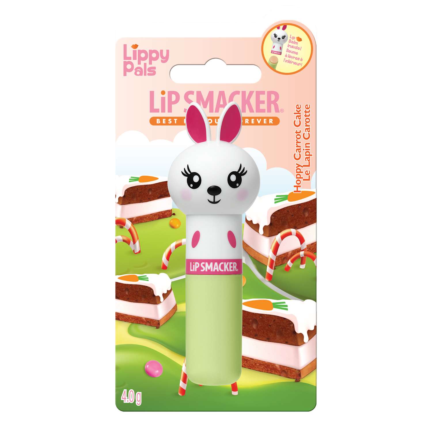 Блеск для губ Lip Smacker Lippy Pals Bunny Морковный пирог E88848 - фото 2