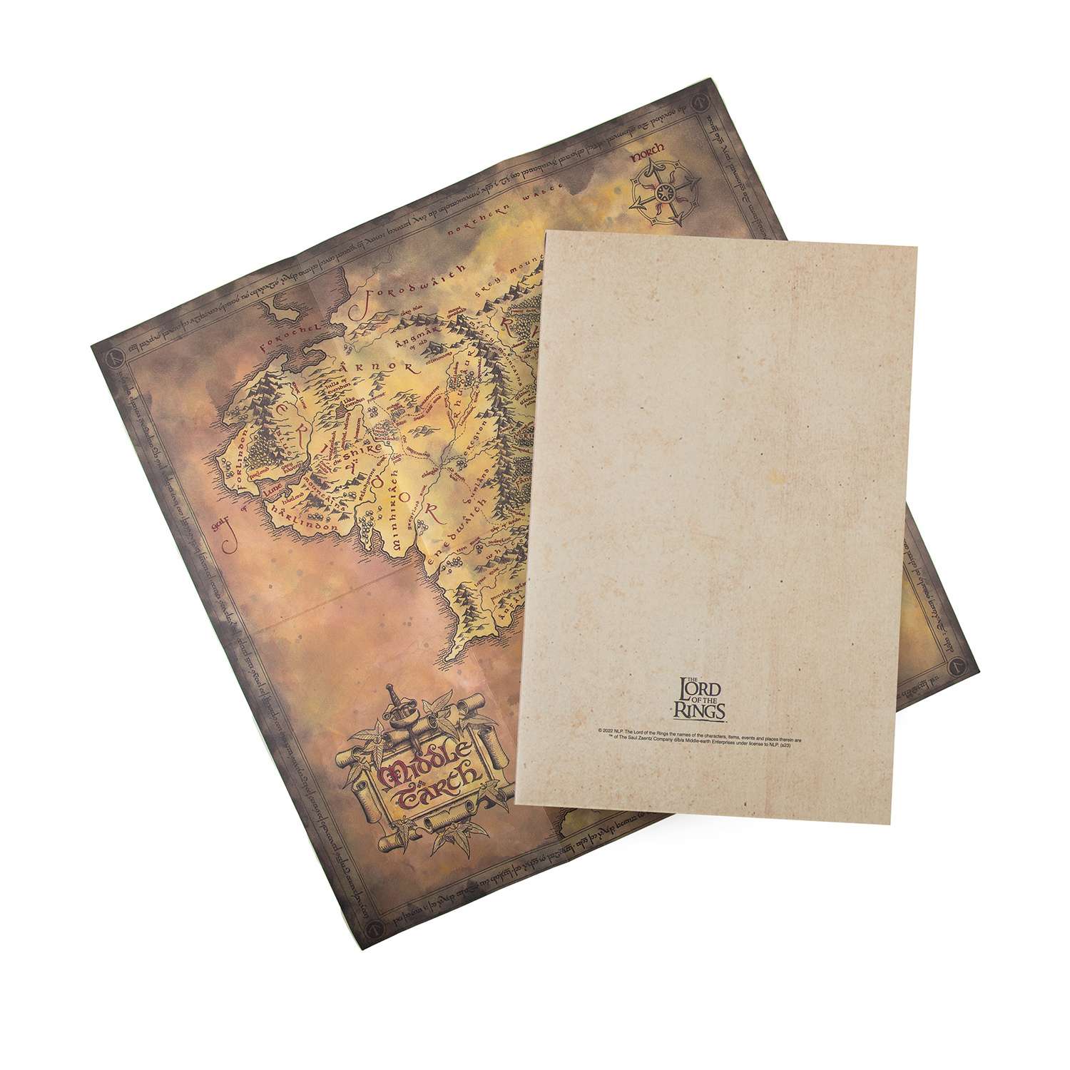 Блокнот The Lord of the Rings Карта Средиземья 80 листов - фото 7