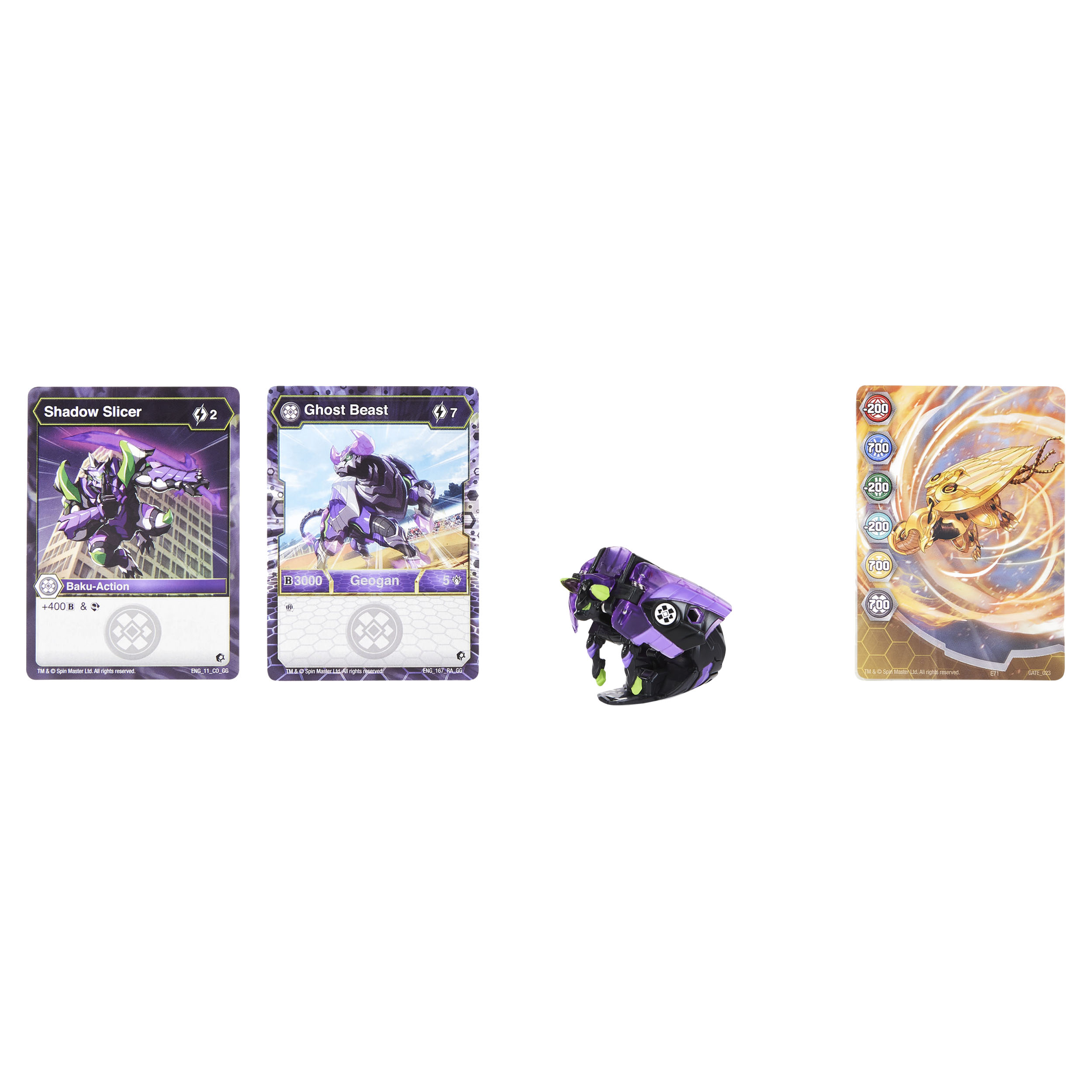 Фигурка-трансформер Bakugan Геоган S3 Bad Boss 6 Black 6059850/20134834 - фото 3