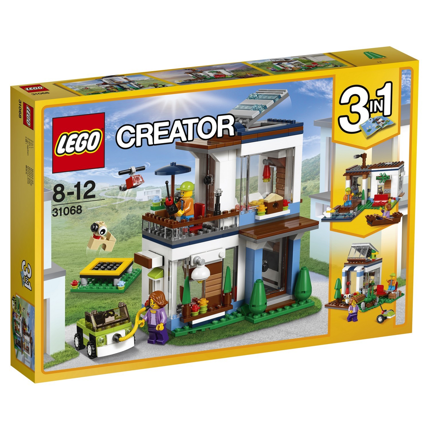 Конструктор LEGO Creator Современный дом (31068) купить по цене 2599 ₽ в  интернет-магазине Детский мир