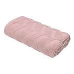 Махровое полотенце BRAVO Моноколор 50х80 розовый