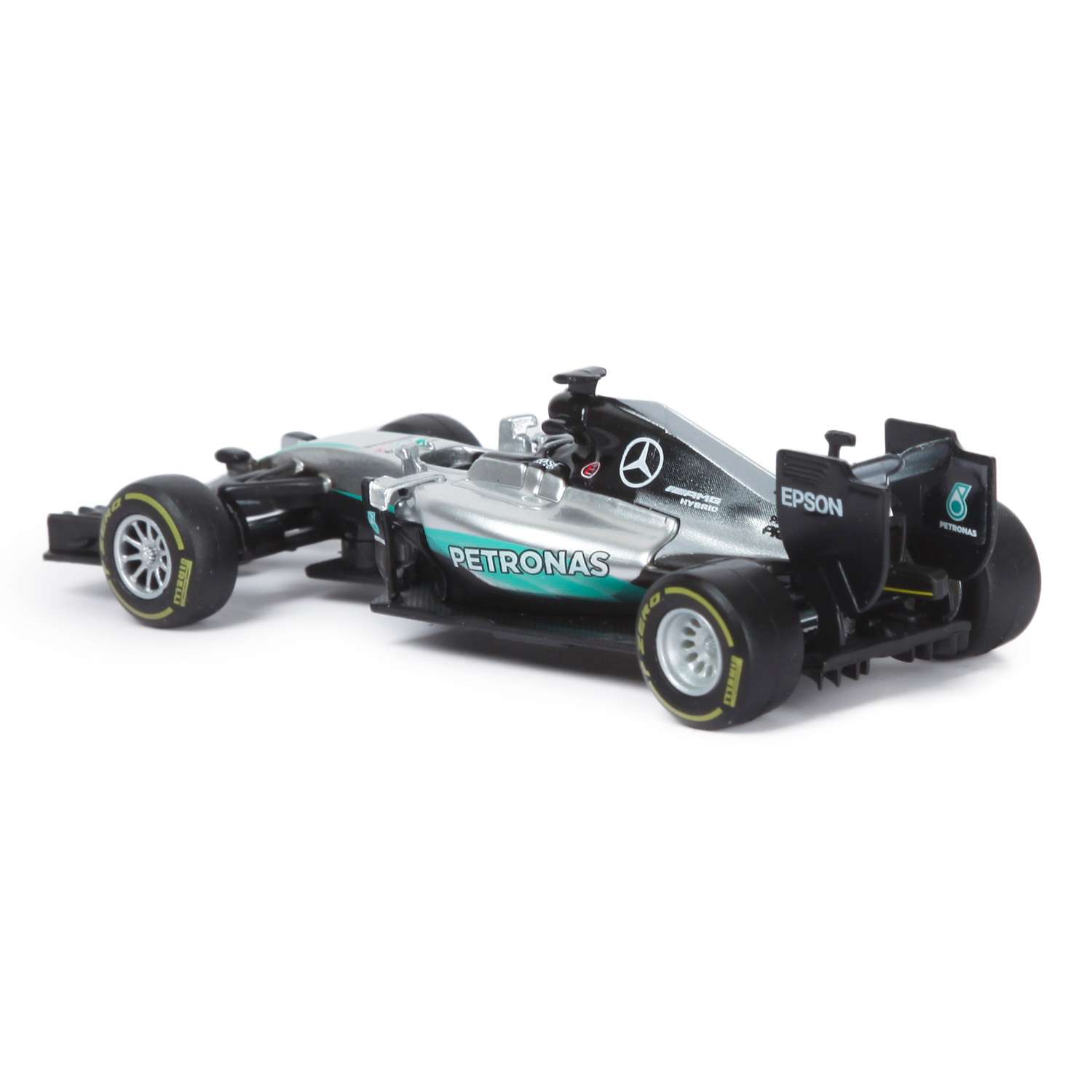 Машина BBurago 1:43 Mercedes 2016 AMG Petronas W07 18-38026 18-38026 - фото 3