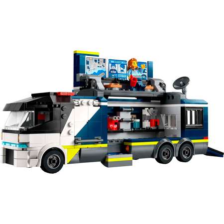 Конструктор детский LEGO City Полицейская мобильная лаборатория 60418