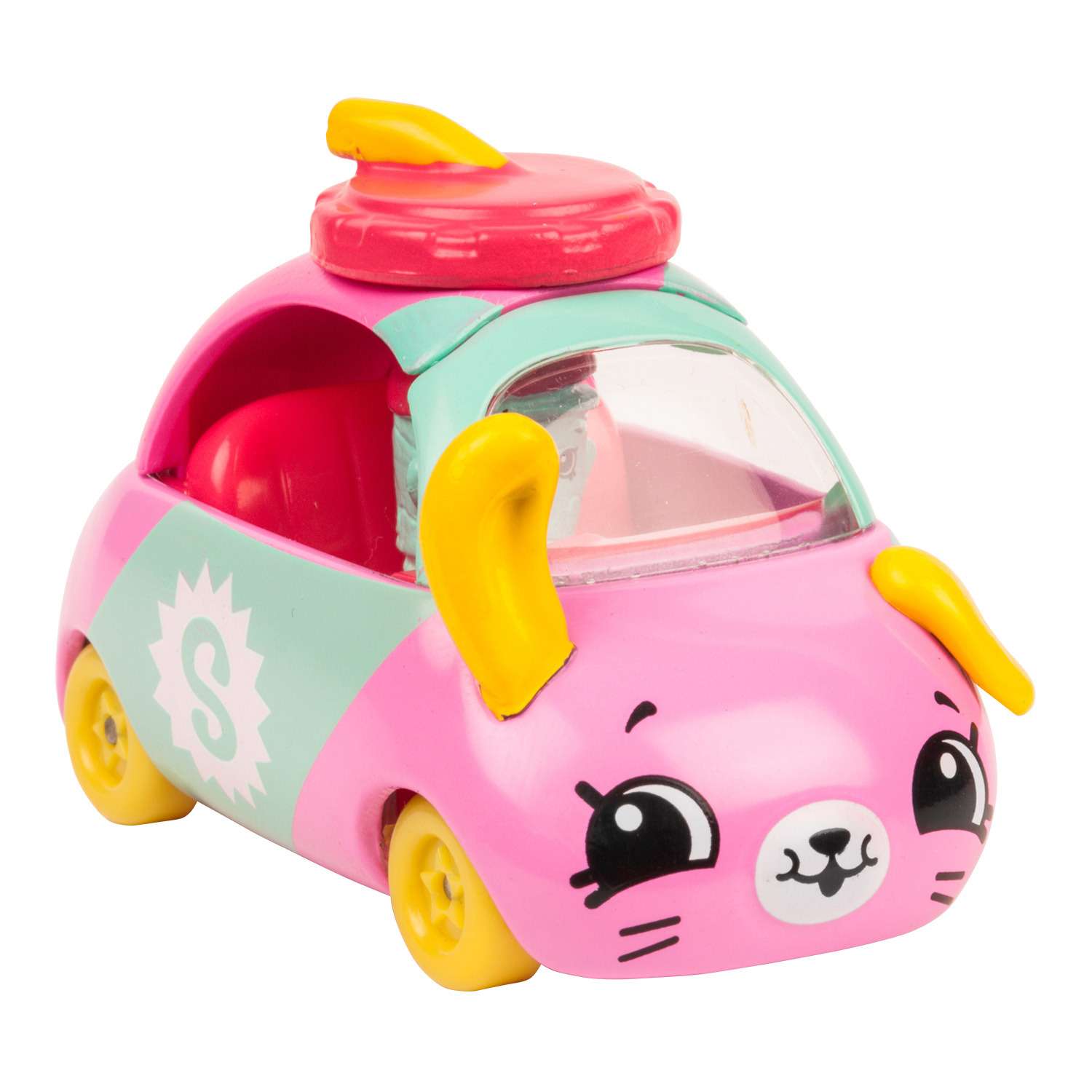 Машинки Cutie Cars 3шт +мини-фигурки Shopkins S3 Вкусный перекус 57139 - фото 11