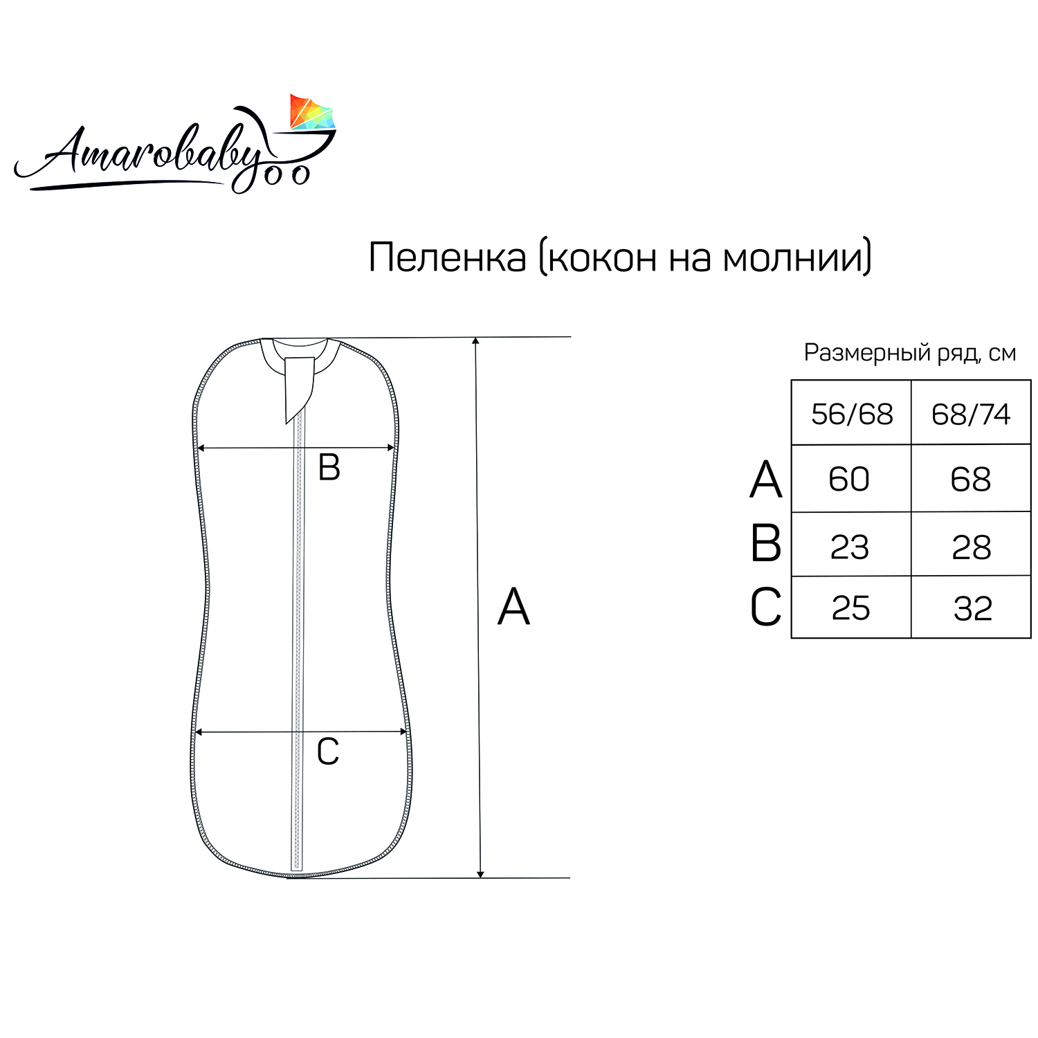 Пеленка-кокон Amarobaby Soft Hugs Мечта Розовый - фото 8