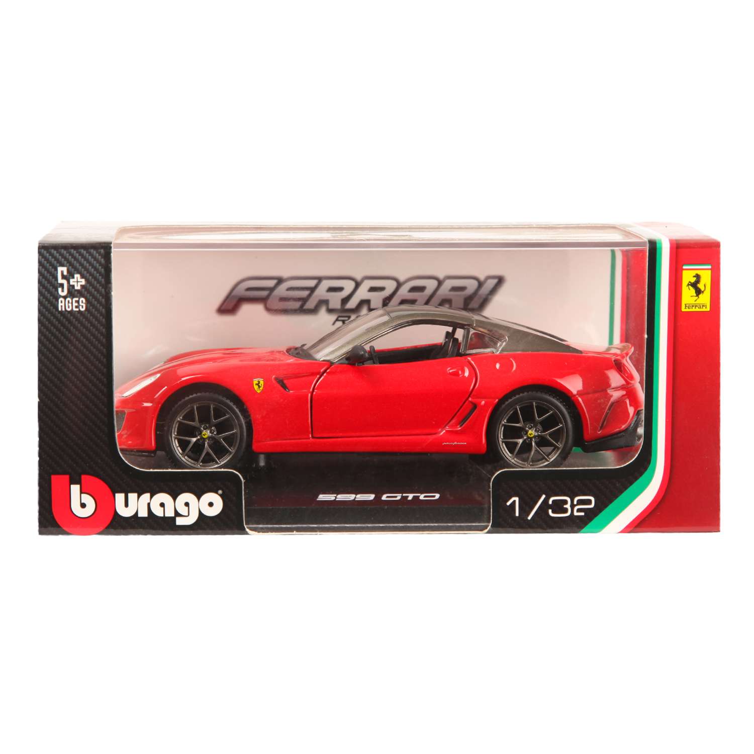 Машина BBurago 1:32 Ferrari 599 Red 18-44024 18-46000 - фото 2
