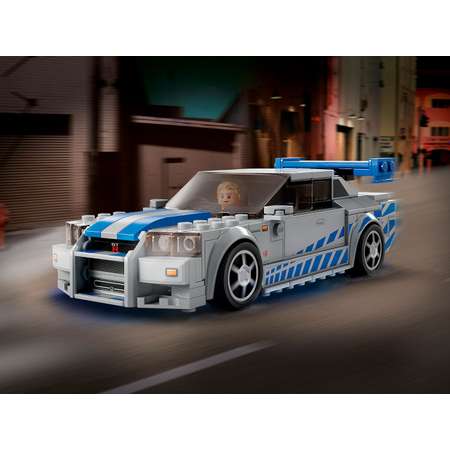 Конструктор детский LEGO Speed Champions Автомобиль Skyline GT-R R34 76917