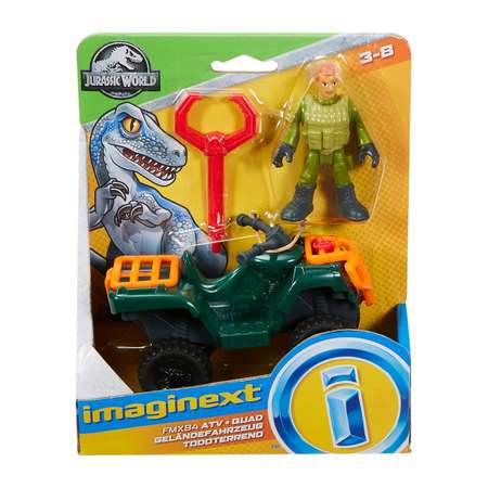 Набор игровой IMAGINEXT JW Квадроцикл и техник FMX94