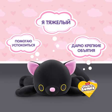 Игрушка мягкая Hug a lumps Series 1 M Котик 14901E