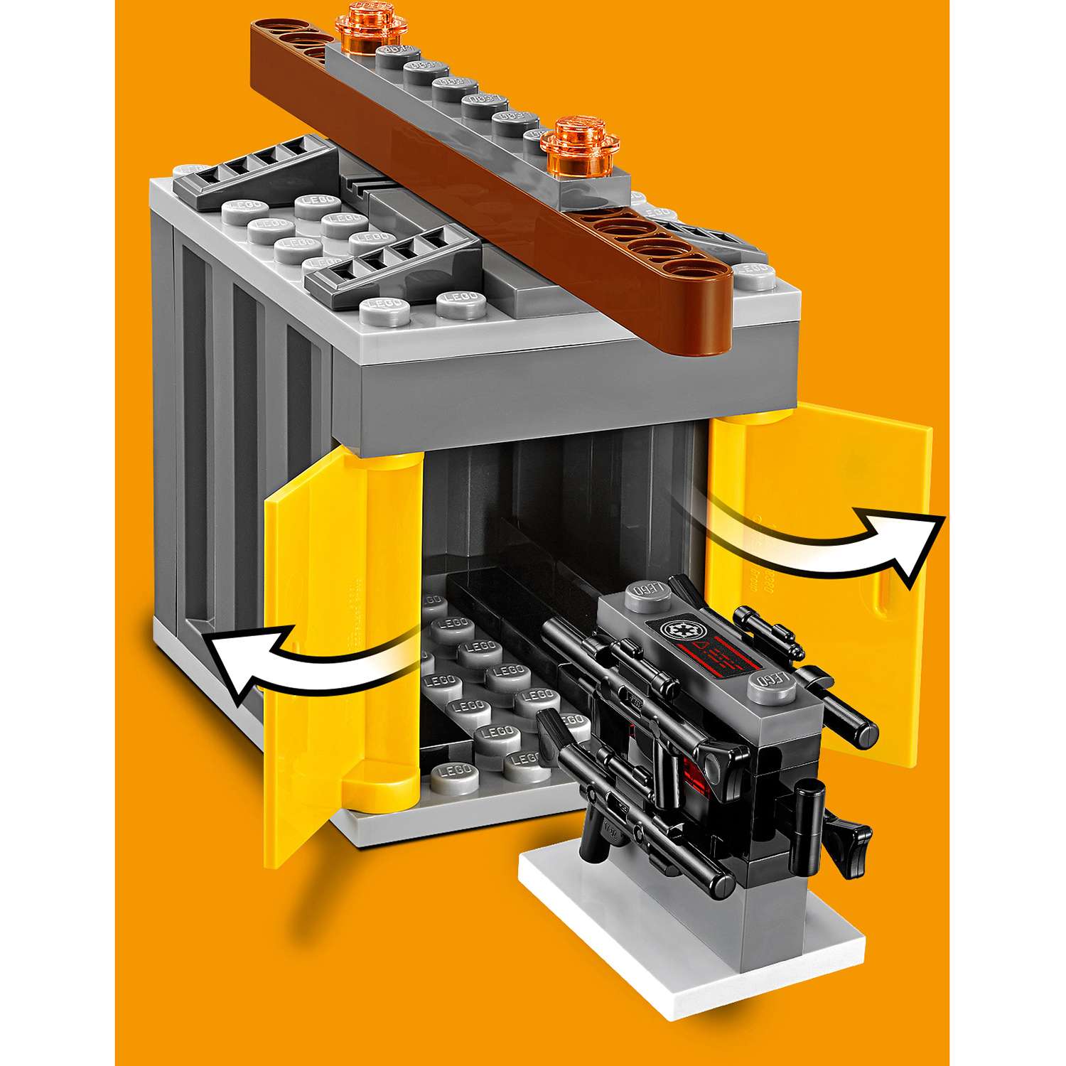 Конструктор LEGO Star Wars Имперский шагоход-тягач 75219 - фото 9