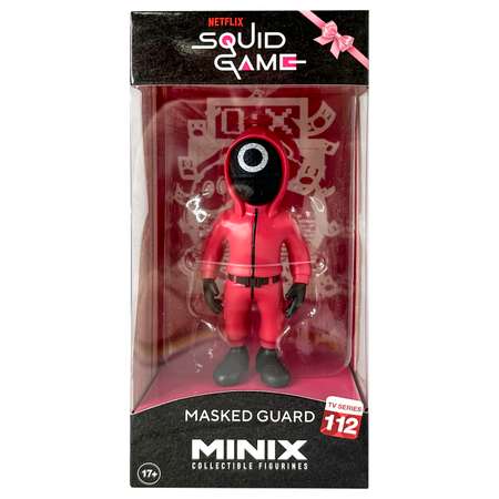 Игрушка фигурка Minix Игра в кальмара Охранник в маске 12 см 13746
