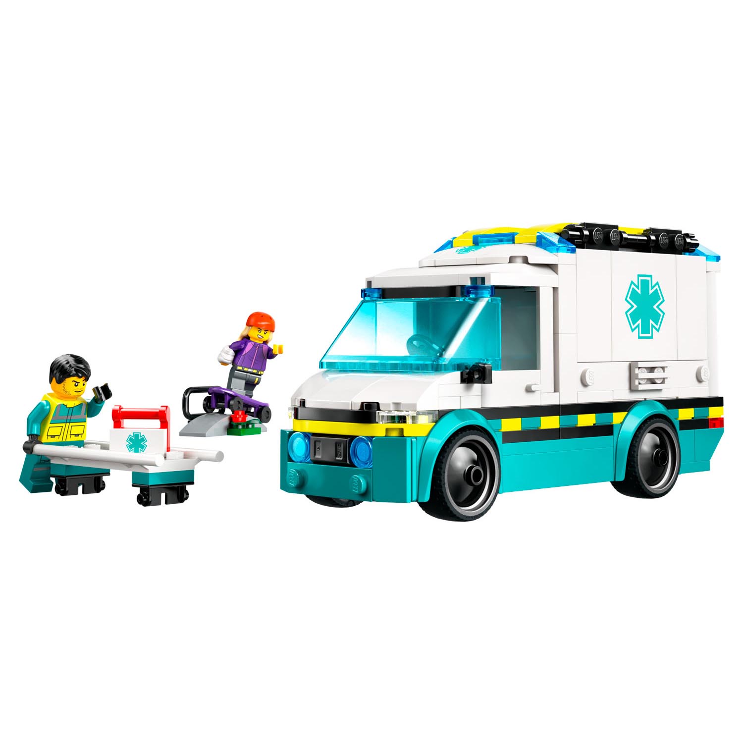 Конструктор детский LEGO City Машина Скорой помощи - фото 3