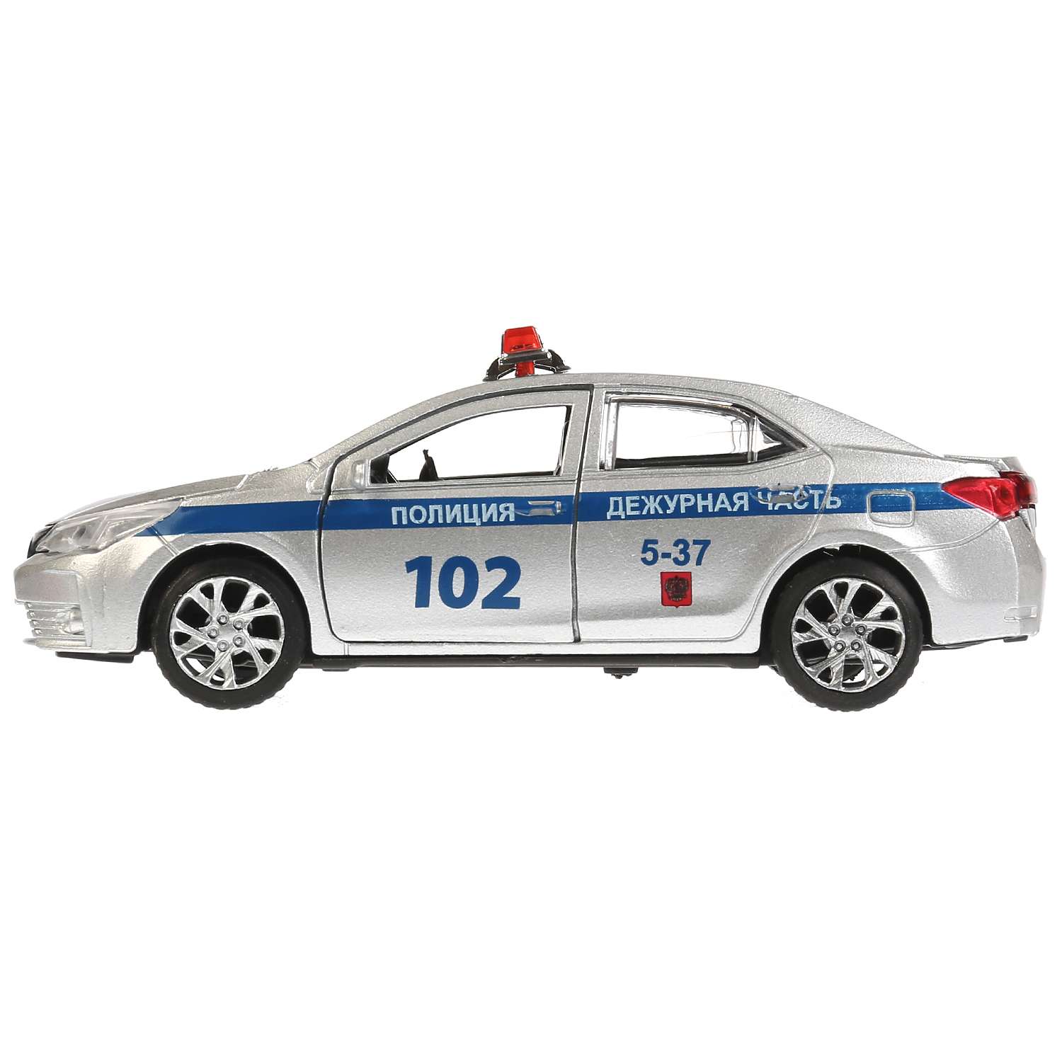 Машина Технопарк Toyota Corolla Полиция 268486 268486 - фото 3