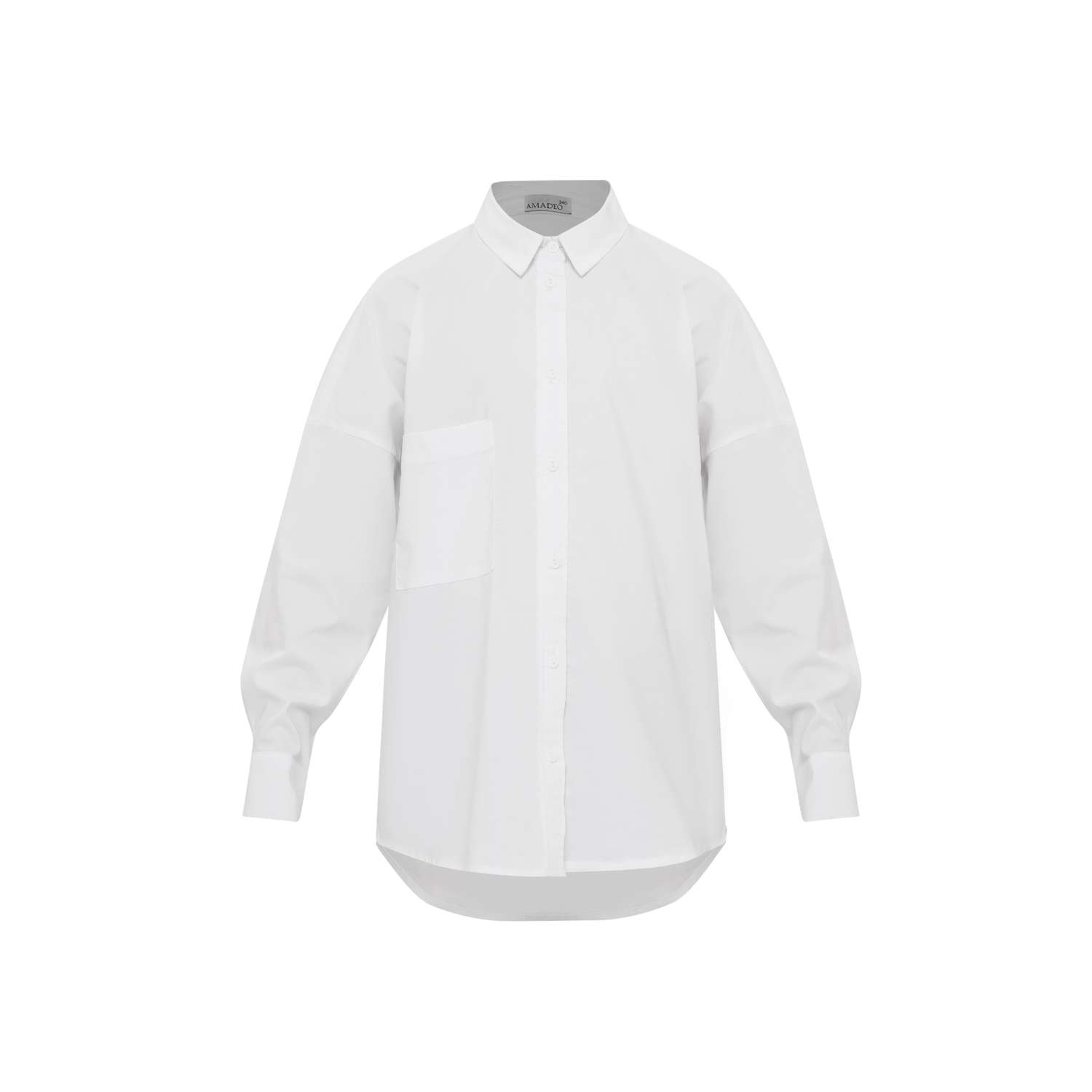 Рубашка Stylish AMADEO AB-105-белый - фото 5