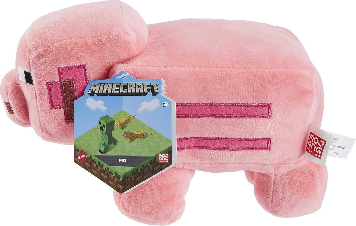 Игрушка мягкая Minecraft Plush Pig HBN42 - фото 4