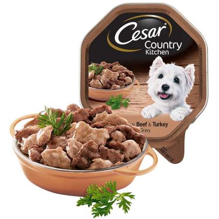 Корм для собак Cesar 150г рагу из говядины и индейки