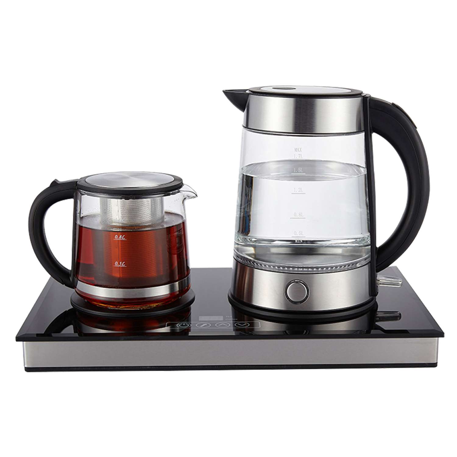 Набор для чая и кофе MARTA MT-4604 черный жемчуг - фото 1