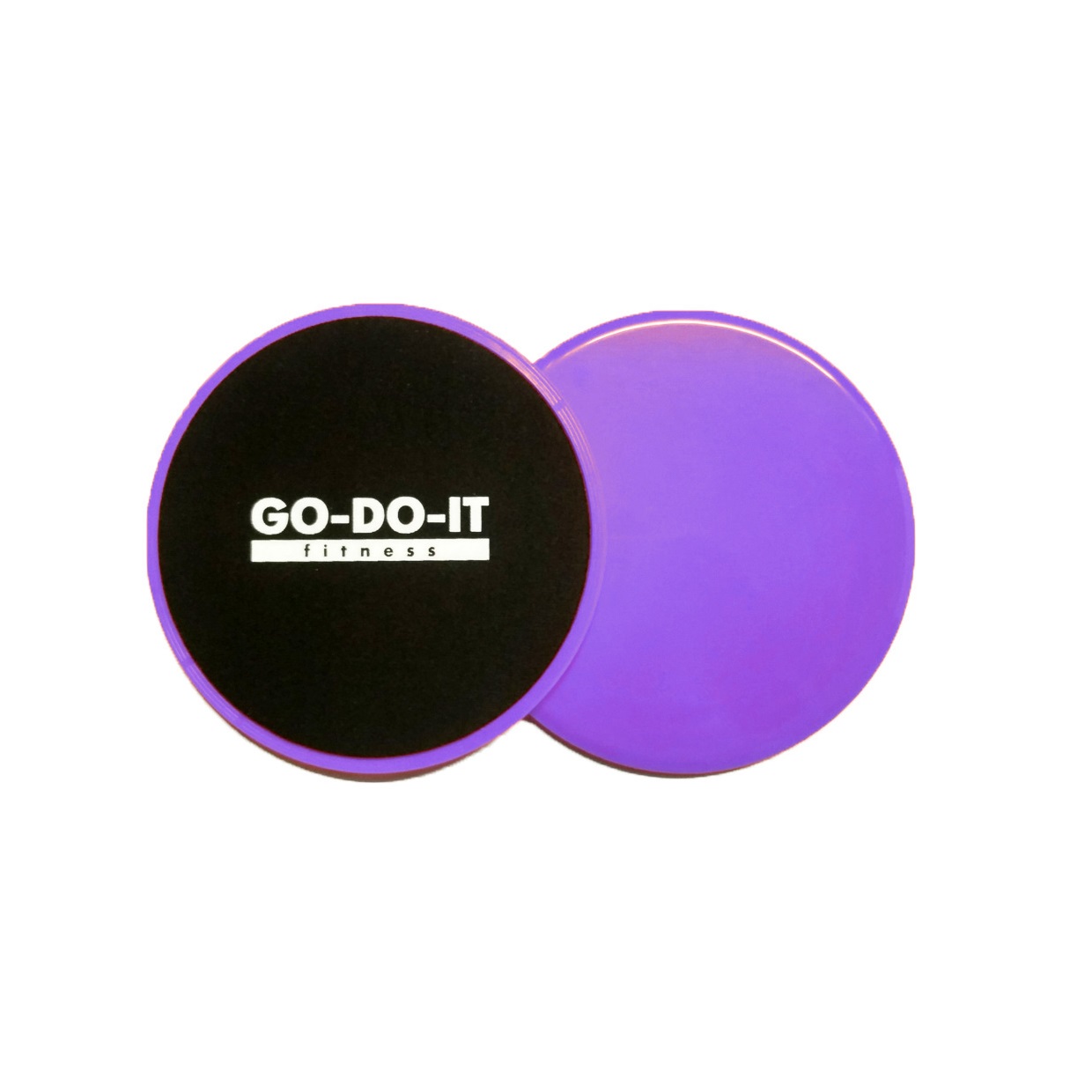 Набор дисков для скольжения GO-DO-IT фиолетовая пара и 24 видеоурока - фото 1