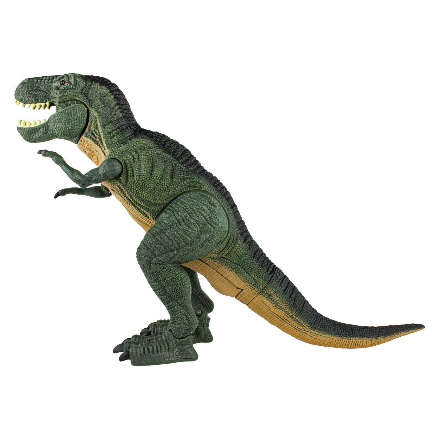 Интерактивная игрушка 1TOY Динозавр Тираннозавр Рекс с световыми и звуковыми эффектами - фото 4