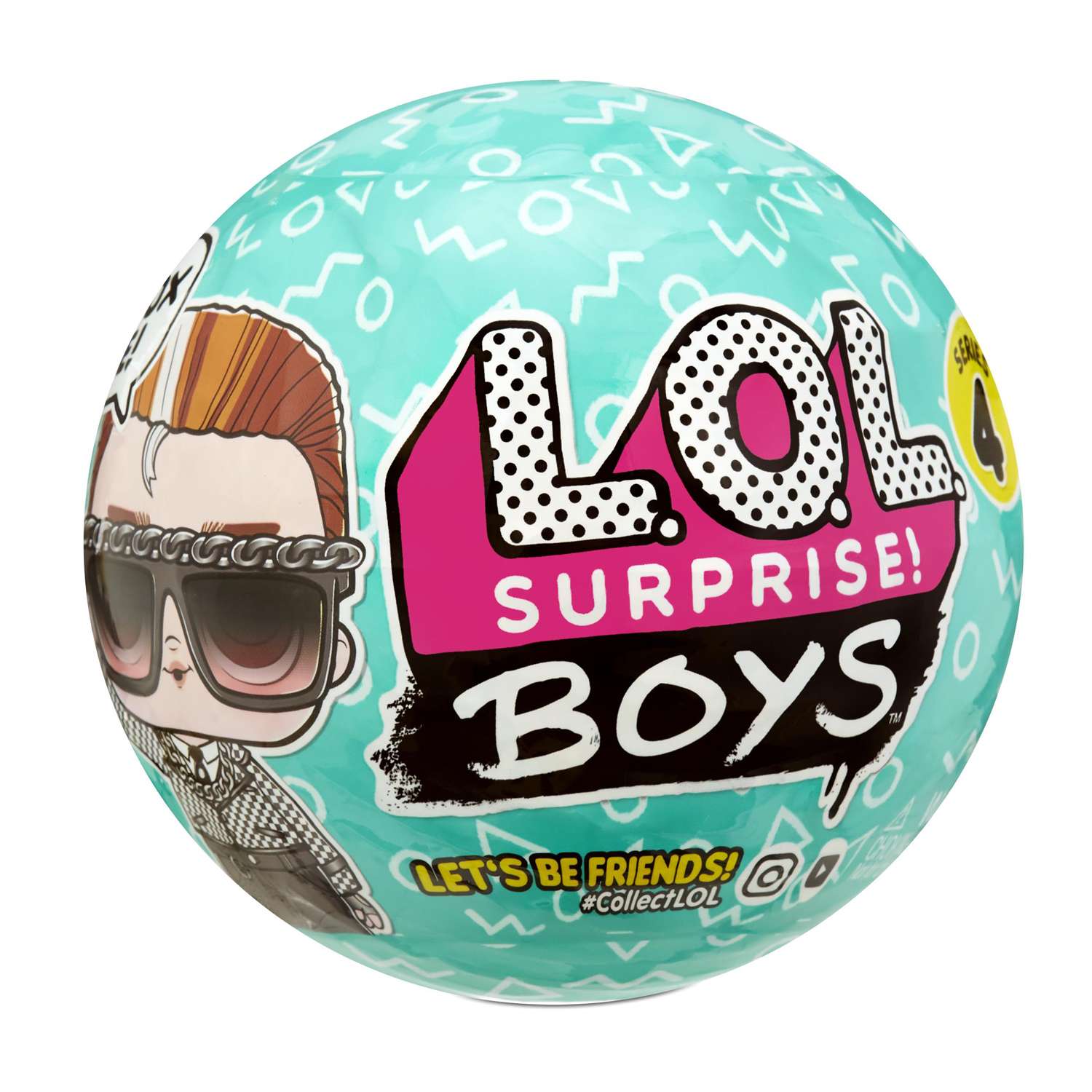 Игрушка L.O.L. Surprise! Мальчики в непрозрачной упаковке (Сюрприз) S4 572695EUC 572695EUC - фото 1