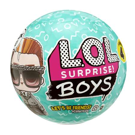 Игрушка в шаре L.O.L. Surprise Мальчики в непрозрачной упаковке (Сюрприз) S4 572695EUC