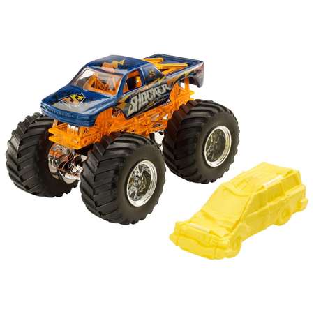 Машина Hot Wheels Monster Jam 1:64 Шокер W4161