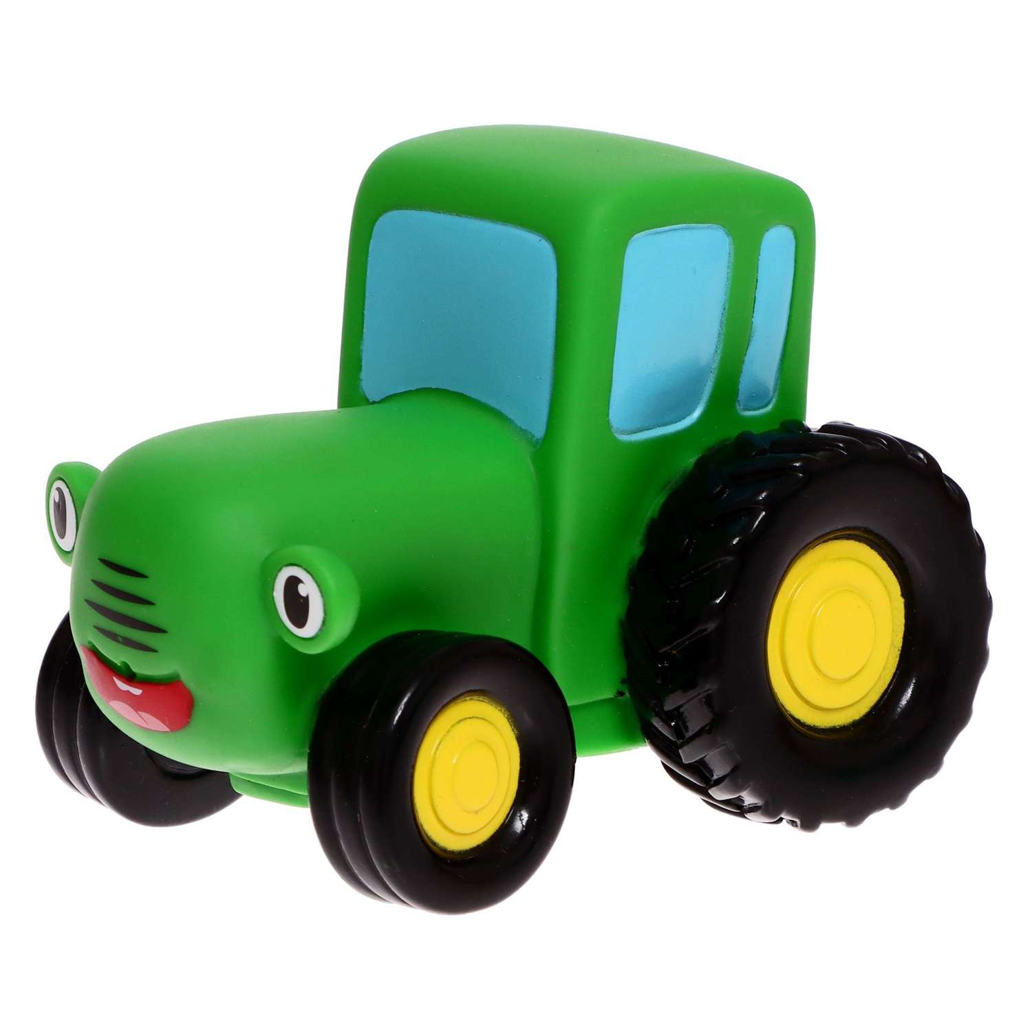 Игрушка для ванной Zabiaka «Синий трактор» цвет зелёный 10 см - фото 1