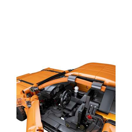 Конструктор Mioshi Пуллбэк: Оранжевый спорткар 956 деталей 28 см