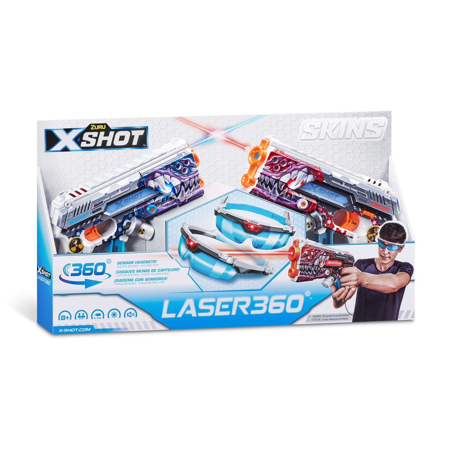 Набор игровой X-Shot Laser Skins Laser360 36602 - фото 21