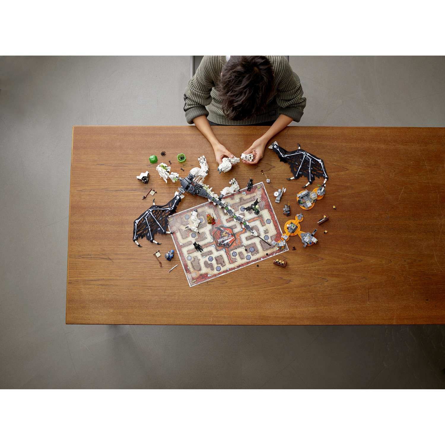 Конструктор LEGO Ninjago Дракон чародея-скелета 71721 - фото 20